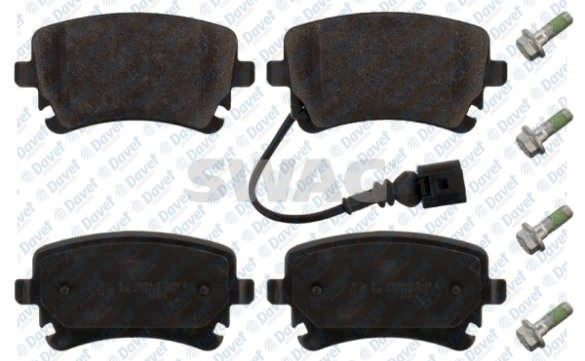 SWAG 30916860 Arka Fren Balatasi A4 / A6 / A8 / Rs6 Transporter T5 / T6 1.9 / 2.0 / 2.5 03>16